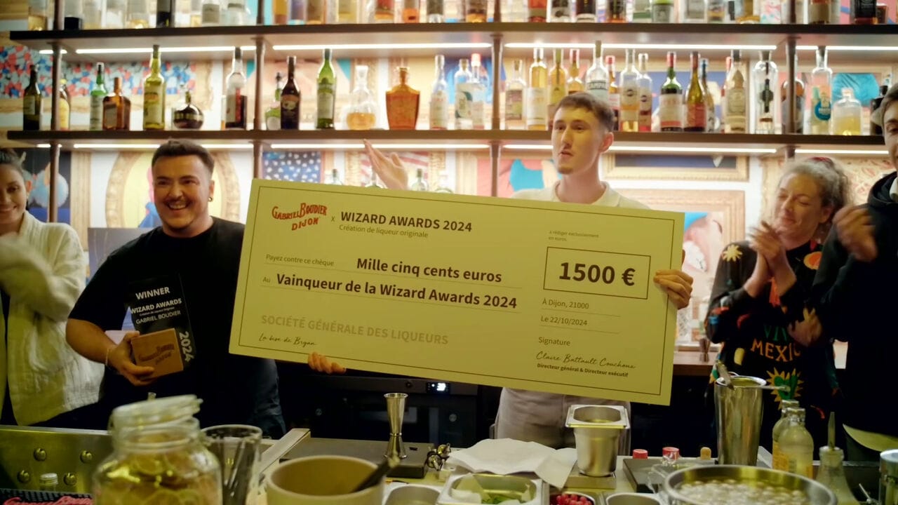 Bérenger Bouttier remporte le "Gabriel Boudier Wizard Awards" 2024