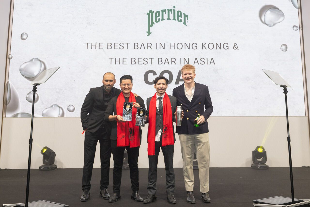 Coa (Hong Kong) conserve son titre de meilleur bar en Asie pour 3e année consécutive