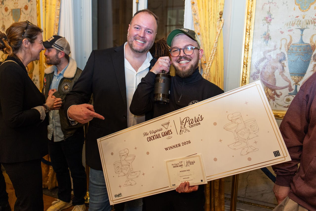 Valentin Olivon remporte les Virginia Cocktail Games à Paris